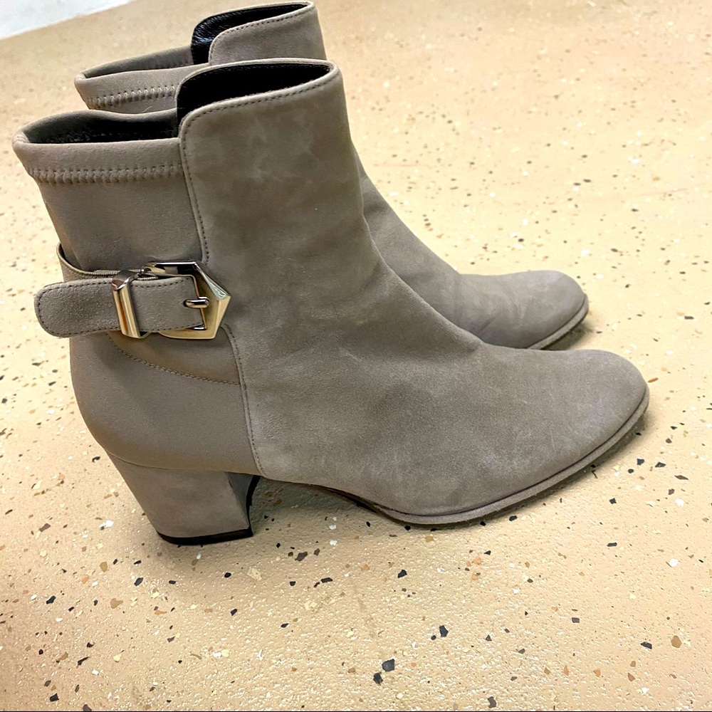 Stuart Weitzman stretch bootie